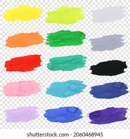 Juego De Bandejas Luminosas Con Fondo Transparente, Ilustración Vectora