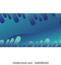 bright blue abstract background design