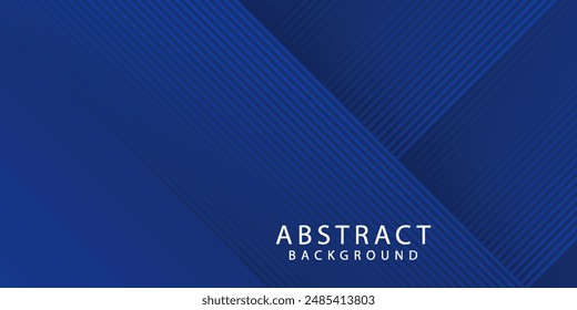 Bright blue Abstract background modern hipster futuristic graphic. Modern minimalistic vector abstract template for business background design. Luxury Vector illustration with stripes for business.