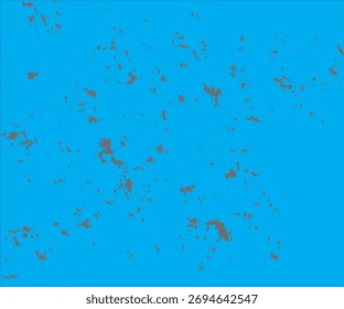 Fondo de textura abstracta azul brillante con manchas grises erosionadas. Ideal para temas acuáticos, scrapbooking, encabezados de Sitio web o diseño de impresión moderno.