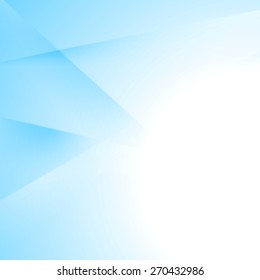 Bright blue abstract vector background