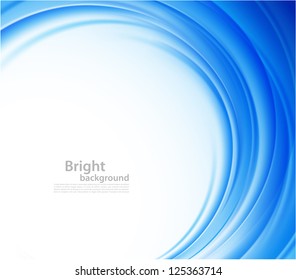 Bright blue background