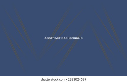 fondo azul brillante con líneas de oro abstractas