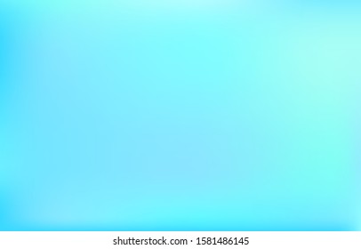 Bright blue background. Concept summer blank wallpaper
