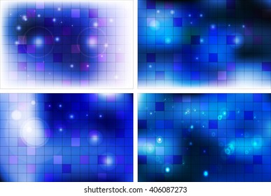 bright blue background image technology. vector illustration. for creative design, internet, backgrounds, advertising, computer graphics