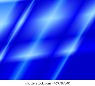 bright blue background with bright light strips for festive decoration. vector illustration. for the design, printing, presentations