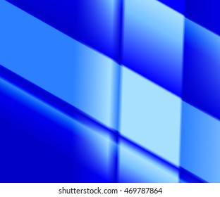 bright blue background with bright light strips for festive decoration. vector illustration. for the design, printing, presentations