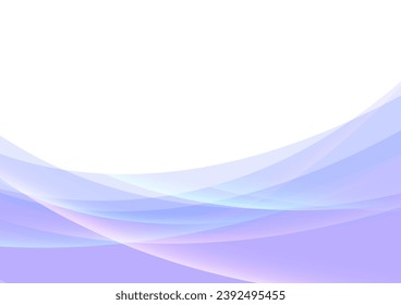bright blue digital wave white background
