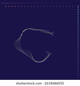 bright blue dot particles light space data background. Concept background for website intelligence training computer learning technology. Vector
