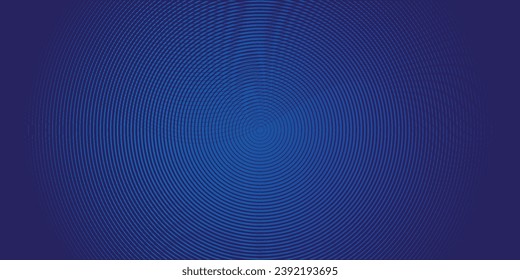 Bright blue dynamic abstract vector background with diagonal lines. 3d business presentation banner cover for sales event evening party. Fast moving circles, soft wave lines modern lines