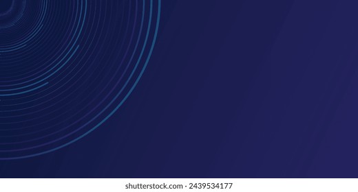 Bright blue dynamic abstract vector background with diagonal lines. 3d cover business presentation banner for sale evening party event. Soft moving circle wave line decoration