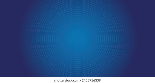 Bright blue dynamic abstract vector background with diagonal lines. 3d cover of business presentation banner for sale event night party. Fast moving soft circle wave line stripe decoration VECTOR