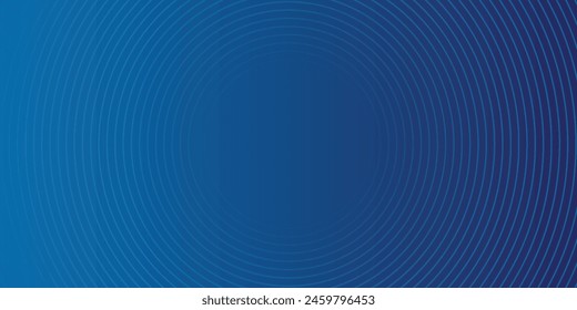 Fondo de Vector abstracto dinámico azul brillante con líneas diagonales. 3d cubierta de Anuncio de presentación de negocios para la venta evento fiesta nocturna. Línea de onda de círculo suave de movimiento rápido 