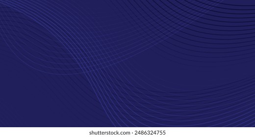 Bright blue dynamic abstract vector background with diagonal lines. 3d cover of business presentation banner for sale event night party. Fast moving soft