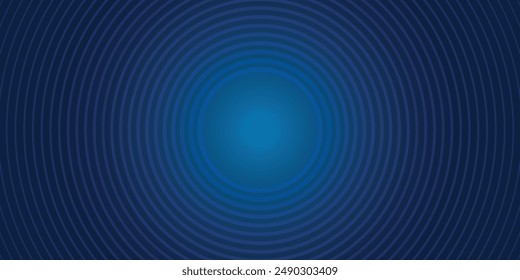 Bright blue dynamic abstract vector background with diagonal lines. 3d cover of business presentation banner for sale event night party. Fast moving soft circle wave line stripe decoration