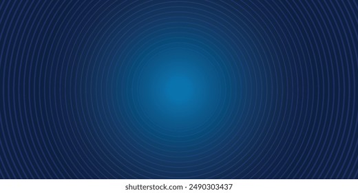 Bright blue dynamic abstract vector background with diagonal lines. 3d cover of business presentation banner for sale event night party. Fast moving soft circle wave line stripe decoration