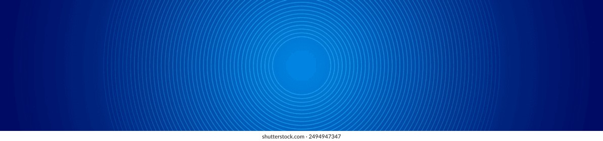 Bright blue dynamic abstract vector background with diagonal lines. 3d cover of business presentation banner for sale event night party. Fast moving soft circle wave line stripe decoration