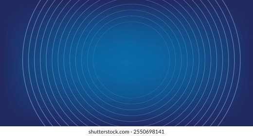 Bright blue dynamic abstract vector background with diagonal lines. 3d cover of business presentation banner for sale event night party. Fast moving soft circle wave line stripe decoration