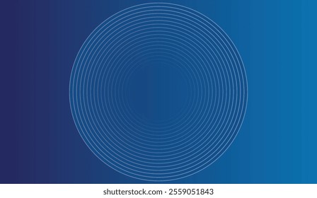 Bright blue dynamic abstract vector background with diagonal lines. 3d cover of business presentation banner for sale event night party. Fast moving soft circle wave line stripe decoration