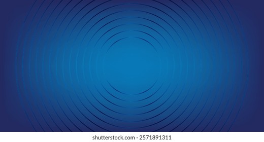 Bright blue dynamic abstract vector background with diagonal lines. 3d cover of business presentation banner for sale event night party. Fast moving soft circle wave line stripe decoration