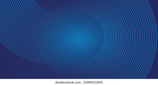 Bright blue dynamic abstract vector background with diagonal lines. 3d cover of business presentation banner for sale event night party art modern