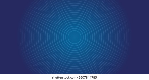 Bright blue dynamic abstract vector background with diagonal lines. 3d cover of business presentation banner for sale event night party. Fast moving soft circle wave line stripe decoration VECTOR