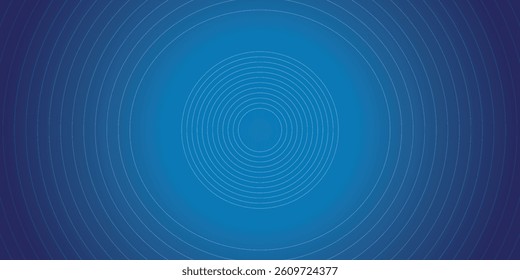 Bright blue dynamic abstract vector background with diagonal lines. 3d cover of business presentation banner for sale event night party. Fast moving soft circle wave line stripe decoration