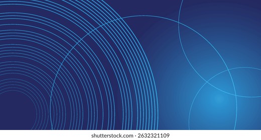 Bright blue dynamic abstract vector background with diagonal lines. 3d business presentation banner cover for sales event evening party