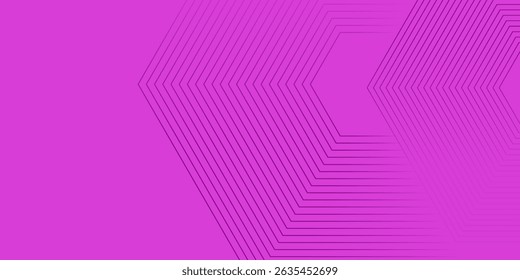 Bright blue dynamic abstract vector background with hexagon lines. 3d banner cover, business presentation for evening party, sales event. Fast moving soft hexagons.