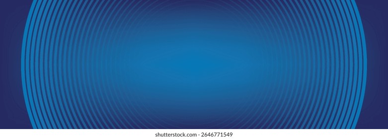 Bright blue dynamic abstract vector background with diagonal lines. 3d cover of business presentation banner for sale event night party. Fast moving soft circle wave line stripe decoration