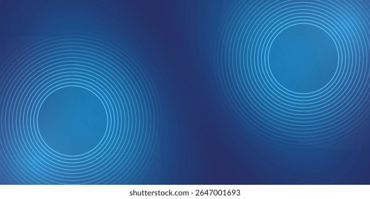 Bright blue dynamic abstract vector background with diagonal lines. 3d cover of business presentation banner for sale event night party. Fast moving soft circle wave line stripe decoration