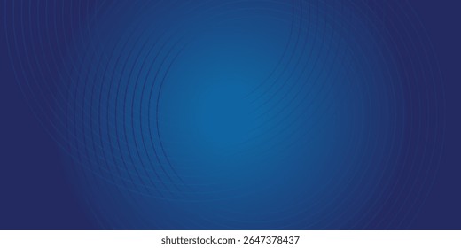 Bright blue dynamic abstract vector background with diagonal lines. Fast moving soft circle wave line stripe decoration concept simple sport texture