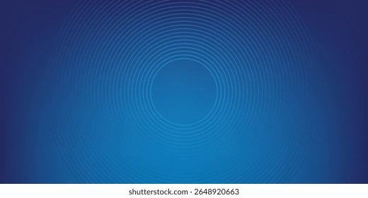 Bright blue dynamic abstract vector background with diagonal lines. 3d cover of business presentation banner for sale event night party. Fast moving soft circle wave line stripe decoration