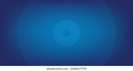 Bright blue dynamic abstract vector background with diagonal lines.