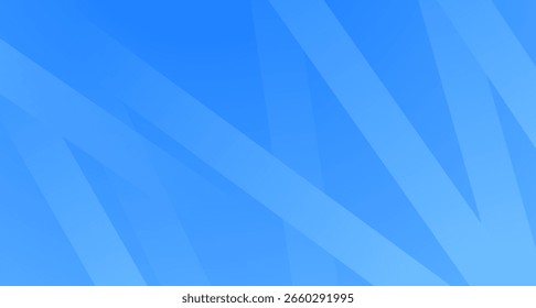 Bright blue gradient background with geometric diagonal shapes—perfect for modern, dynamic, and tech-style abstract vector designs.