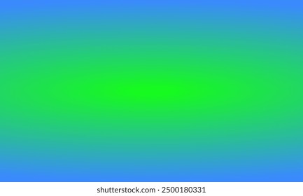 Bright blue and green gradient color abstract background. Subtle color colorful transition backdrop display