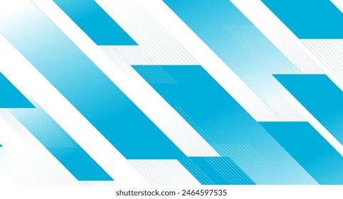 Helle blaue Linien und Streifen geometrische Tech abstrakten Hintergrund. Vektorgrafik-Design