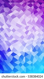 bright blue polygonal pattern. vector illustration. for the design, printing, business presentations