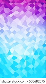 bright blue polygonal pattern. vector illustration. for the design, printing, business presentations