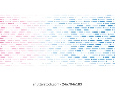 Bright blue purple dotted lines abstract hi-tech background. Vector minimal geometry design