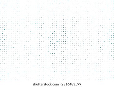El fondo abstracto del pequeño cuadrado azul brillante. Diseño de vectores