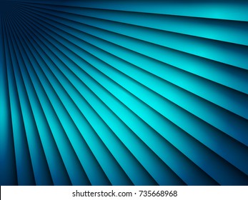 Bright blue striped background ,vector Illustration.4:3 format