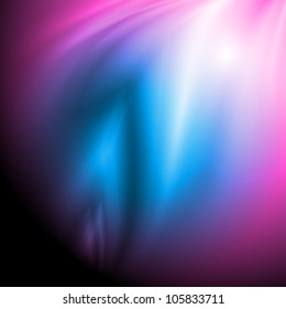 Diseño ondulado azul y violeta. Vector eps 10
