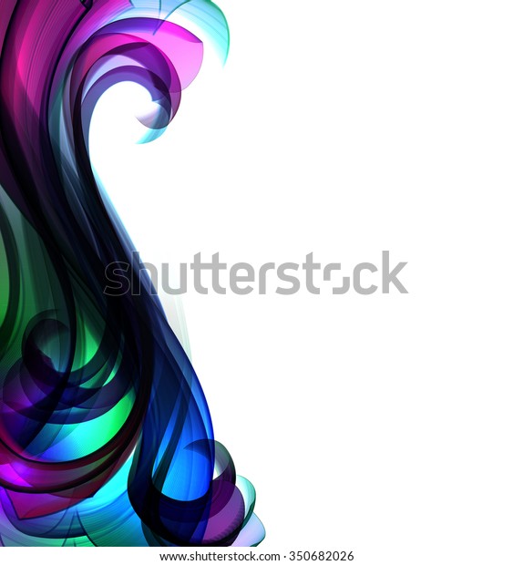 bright blue wave with a deep contrast of light and\
shadow vector