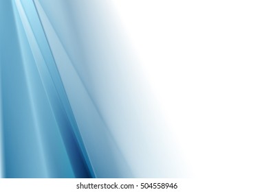 Bright blue white gradient abstraction corporate vector design