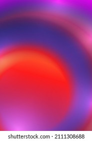 Bright blurred background. Smooth round blending pattern. Vector illustration for your graphic design, banner, wallpaper or poster.