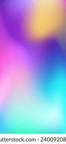 Fondo púrpura rosa azul del gradiente borrosa del teal amarillo azul brillante. Colorido Fondo borroso con lugar para el texto. Vector para su diseño, pancarta, afiche