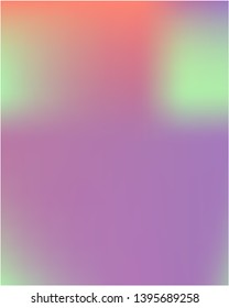 Bright blurred gradient mesh graphics from various combinations of colors and shades. Vector illustration shape. Magic splash and spreading spot. Violet color spots that form a bright blurred graphics.