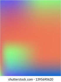 Bright blurred gradient mesh graphics from various combinations of colors and shades. Vector illustration show. Great splash and spreading spot. Pink color spots that form a bright blurred graphics.
