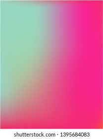 Bright blurred graphics from Gradient mesh  of colors and shades. Interesting splash and spreading spot. Vector illustration cover. Pink color spots that form a bright blurred graphics.